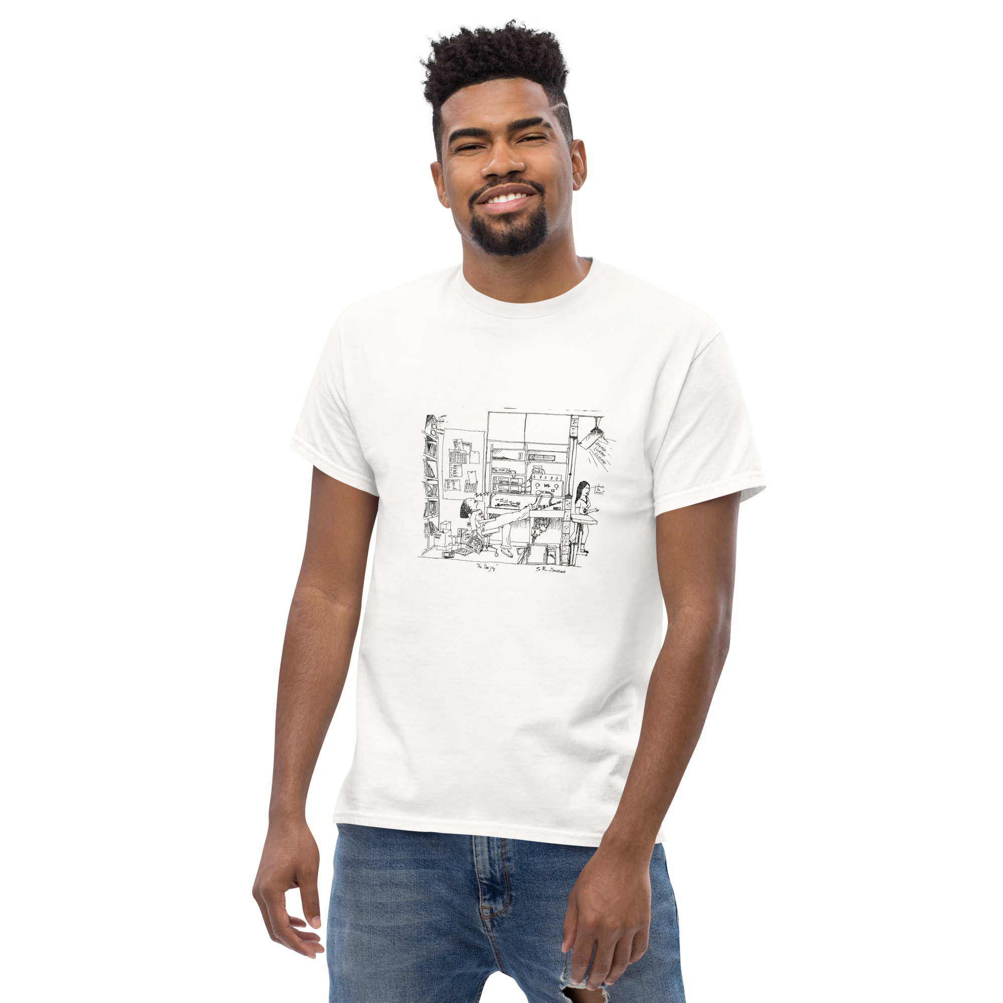 The Deejay (1984) - Unisex classic tee - Image 17