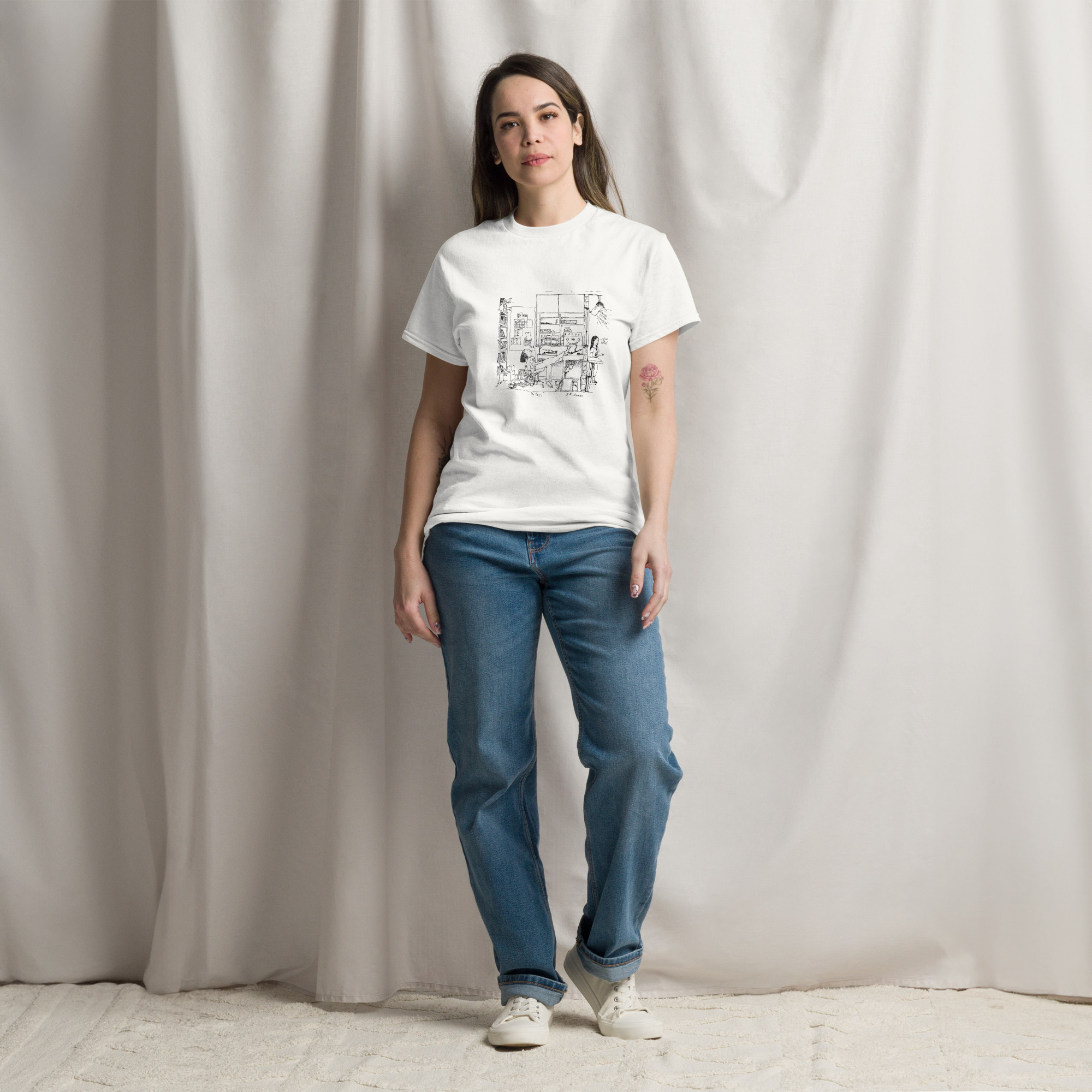The Deejay (1984) - Unisex classic tee - Image 25