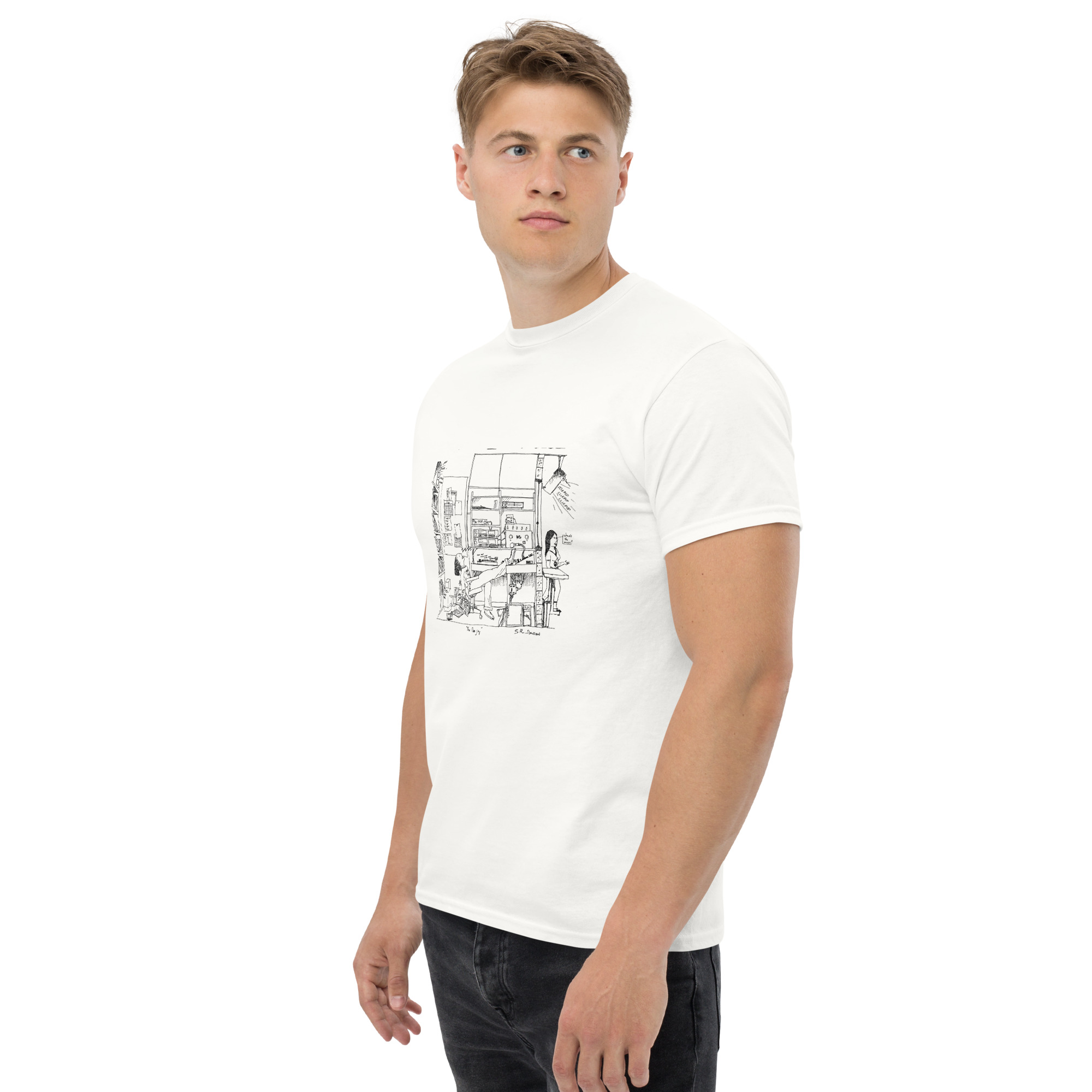The Deejay (1984) - Unisex classic tee - Image 12