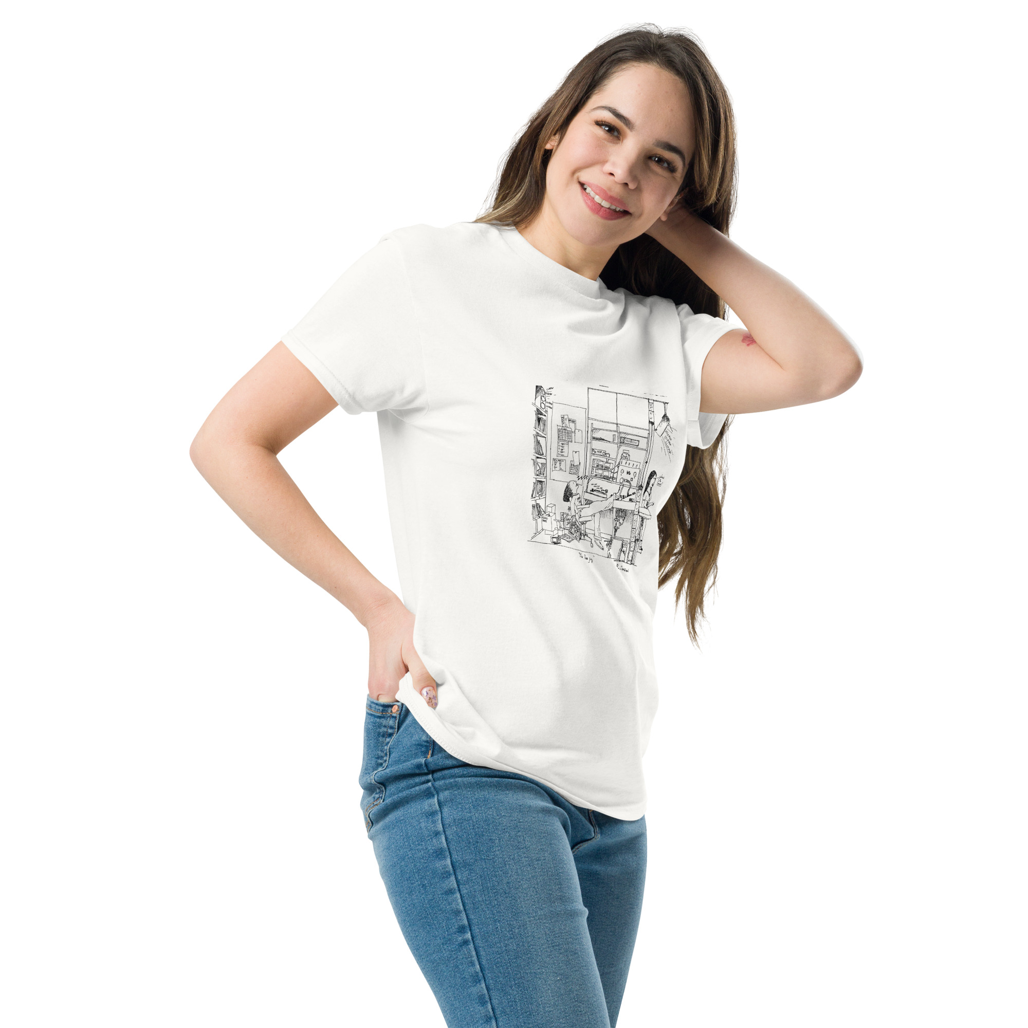 The Deejay (1984) - Unisex classic tee - Image 26